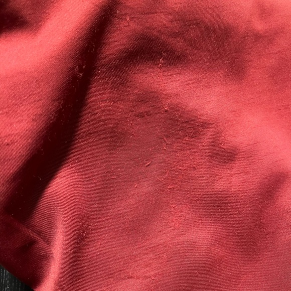 Zara Burgundy Seam Track Pant size Large - Picture 5 of 6